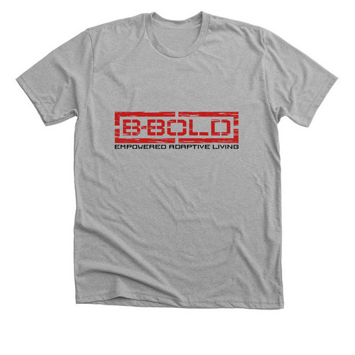 Built to Overcome, a Athletic Heather Premium Unisex Tee
