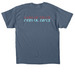 VELVETEEN RABBIT Blue Graphic&nbsp;, a Indigo Blue Classic Unisex Tee (back-view)