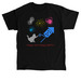 4th of July Cat lighting fireworks Shirt, a Black Classic Unisex Tee