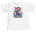 Cherry Lake Boat Parade, a White Comfort Colors Unisex Tee (back-view)