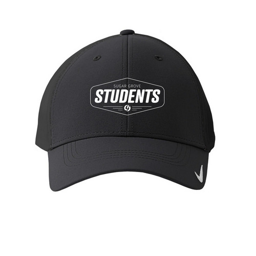 Hats, a Anthracite Printed Nike Dri-FIT Legacy Performance Cap