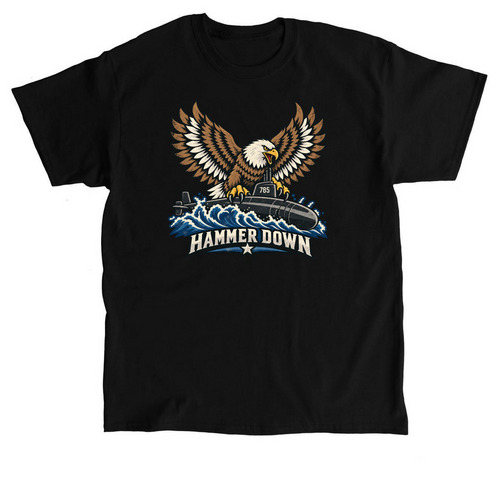Hammer Down!, a Black Classic Unisex Tee