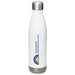 Water Bottle, a White Stainless Steel Water Bottle
