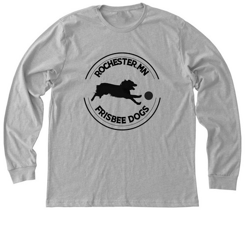 Roller - Black Logo, a Athletic Heather Premium Long Sleeve Tee