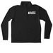 Cliff Strong Performance Quarter Zip, a Black Unisex Performance Quarter Zip Pullover