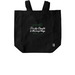 For the Benefit of All Living Things - Tote, a Black Recycled Cotton Tote Bag