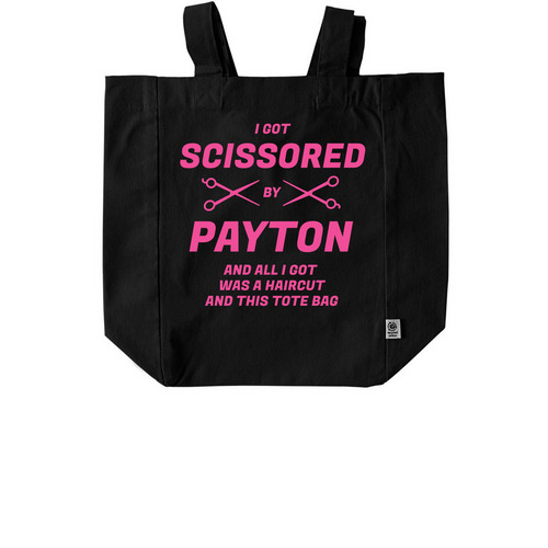 Tote Bags, a Black Recycled Cotton Tote Bag