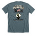 Millersville VFW 7294 3rd Annual Bingo, a Heather Slate Premium Unisex Tee (back-view)