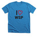 Premium T-shirt Design, a Neon Blue Premium Unisex Tee