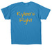 Chomping Leukemia, a Sapphire Classic Unisex Tee (back-view)