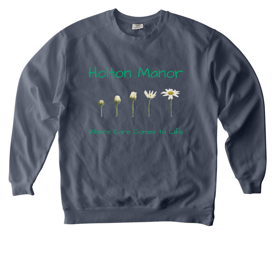 Skilled Nursing Week, a Denim Comfort Colors Crewneck Sweatshirt