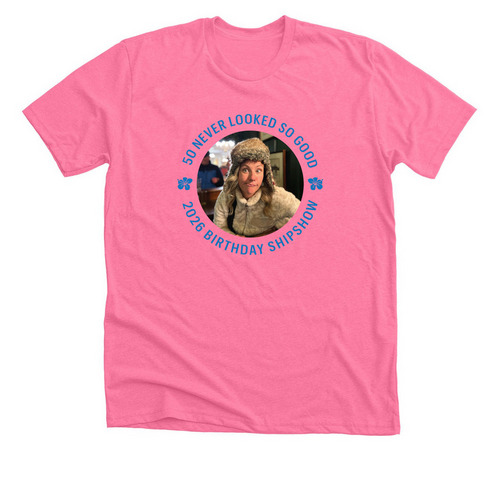 2026 SK Birthday Shipshow, a Neon Pink Premium Unisex Tee