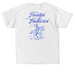 Deringer's Hootin' & Hollerin' Collection, a White Classic Unisex Tee (back-view)