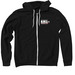 KMS Hornet Gradient Zip Up Hoodie, a Black Zip Up Hoodie