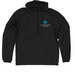 JLD Windbreaker, a Black Quarter-Zip Windbreaker