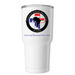 Pour Into Purpose, a White Insulated Tumbler