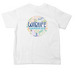 BASE RATE Camera Kid - Toddler, a White Toddler Tee (back-view)