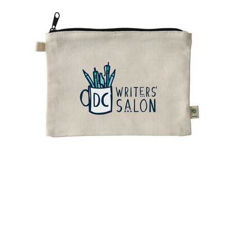 Pencil Pen Pouch, a Natural 9"x7" Hemp Blend Pouch