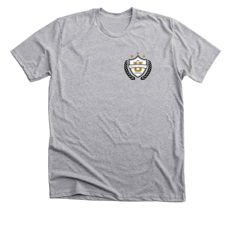 FCU "Dreams Unleashed" Collection, a Athletic Heather Premium Unisex Tee