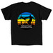 RCSC Tees and Hoodies, a Black Classic Unisex Tee (back-view)