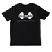 THE RRF ACTIVE LINE, a Black Nike Dri-FIT Jersey Blend Performance Tee (back-view)