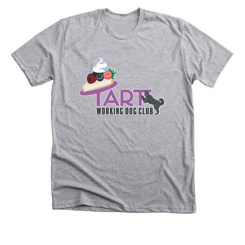 TART Working Dog Club, a Athletic Heather Premium Unisex Tee