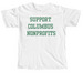 Support Columbus Nonprofits, a White Comfort Colors Unisex Tee