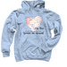 Sponsorship Collection ft. Lily Rose, a Light Blue Pullover Hoodie