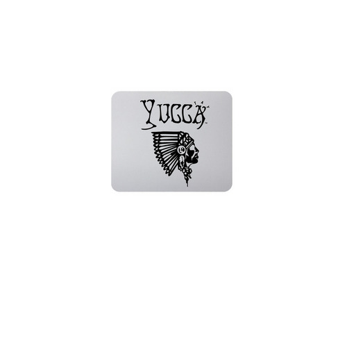 YuccAMousePads, a White Full Color Mouse Pad