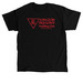 Adult - ADPC Red Logo Shirts (Cotton), a Black Classic Unisex Tee