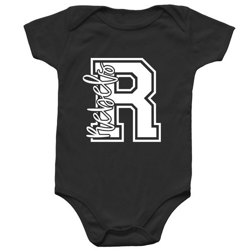 Baby Rebels, a Black Infant Onesie