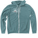Hoodies for the Love of Senior Pets!, a Heather Deep Teal Zip Up Hoodie