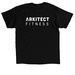 HungryAF&nbsp;, a Black Classic Unisex Tee (back-view)