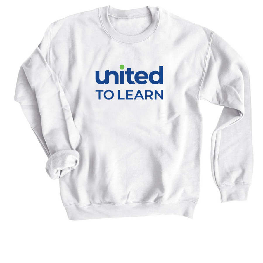 Crewneck, a White Crewneck Sweatshirt