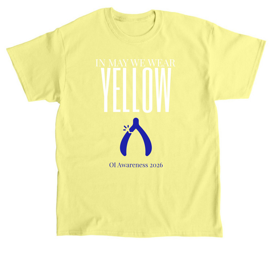 OI Awareness 2026, a Cornsilk Classic Unisex Tee