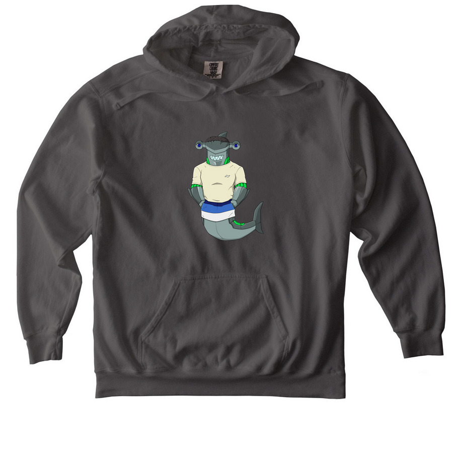 Shack David Hoodie, a Pepper Comfort Colors Pullover Hoodie