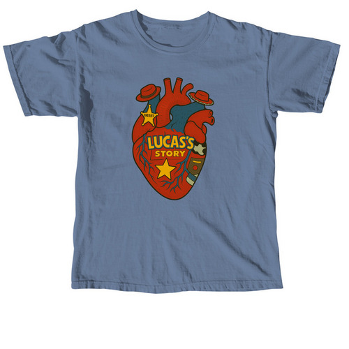 Lucas?s Story, a Blue Jean Comfort Colors Unisex Tee