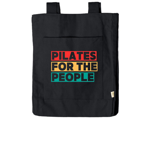 PILATES FOR THE PEOPLE, a Black Reclaimist Everywhere Tote Bag