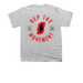 The Movement Tee, a Sport Grey Youth Unisex Tee (back-view)