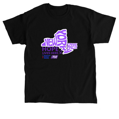 Hope Lives Here Apparel, a Black Classic Unisex Tee