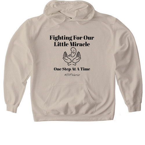 One Fight at a Time, a Sand Gildan Softstyle Pullover Hoodie