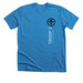 Troop 3 Wear, a Neon Blue Premium Unisex Tee