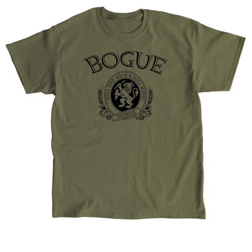 Bogue - Soul and Rock & Roll, a Military Green Classic Unisex Tee