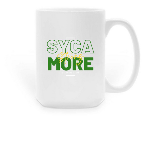 SEA Aspiring Educators Scholarship, a White Large Coffee Mug