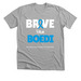 Brave like Boedi, a Athletic Heather Premium Unisex Tee