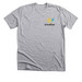 EchoKind (Gold/Blue/Black), a Athletic Heather Premium Unisex Tee