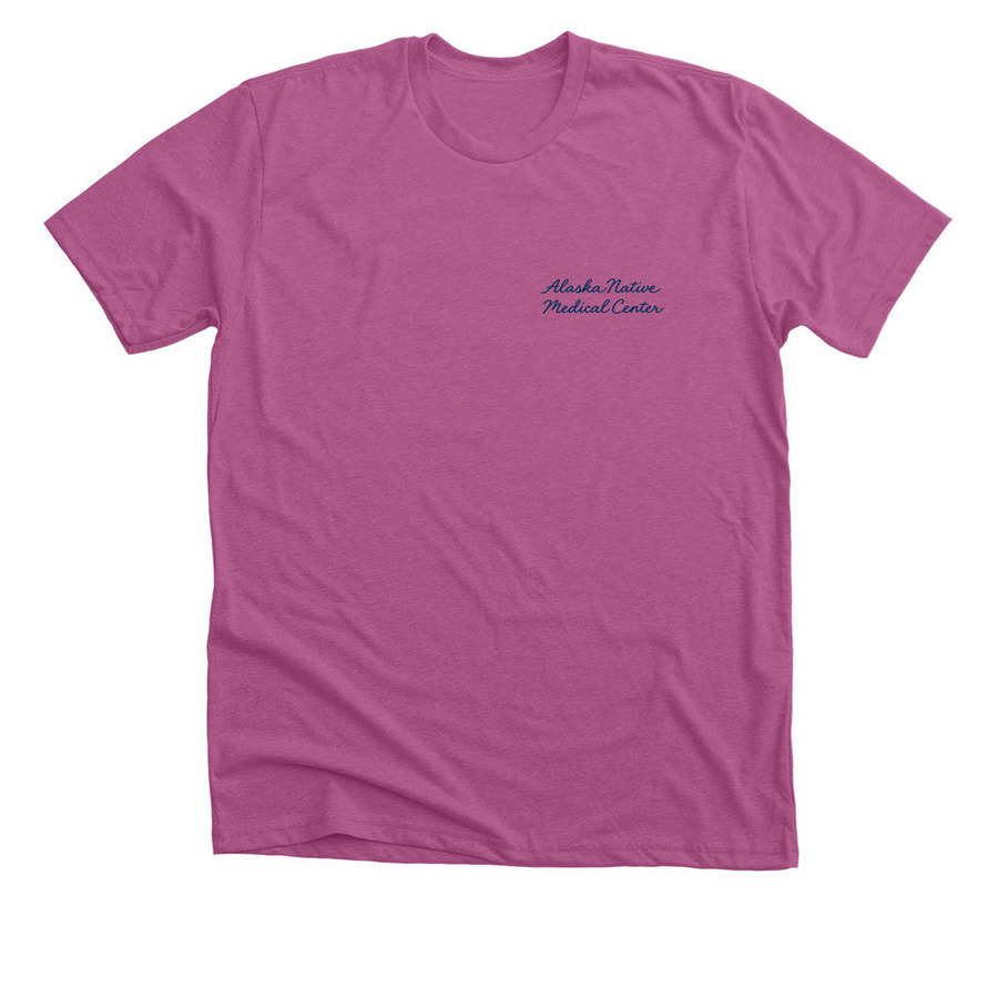 ANMC IBCLC, a Heather Magenta Premium Unisex Tee