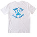 Rescuing Saves Lives, a White Softstyle Cotton Tee (back-view)