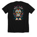 D?a De Los Muertos Shirts & Sweaters, a Solid Black Blend Premium Unisex Tee (back-view)