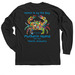 Mulherin Home - Bruce by the Bay, a Black Classic Long Sleeve Tee (back-view)
